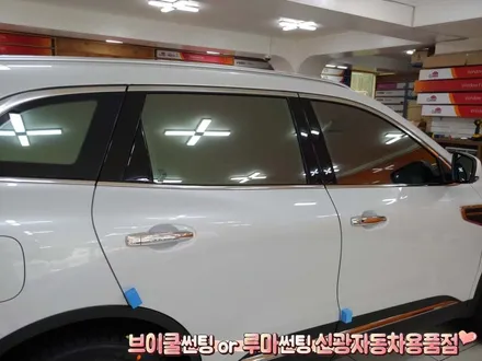 인천 더뉴QM6 브이쿨 K 썬팅 그린빛 은반사 필름
