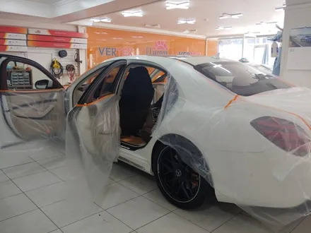벤츠 s63 AMG 브이쿨K 시리즈 썬팅 시공 인천 주안점