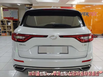 인천 더뉴QM6 브이쿨 K 썬팅 그린빛 은반사 필름