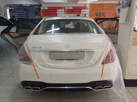 벤츠 s63 AMG 브이쿨K 시리즈 썬팅 시공 인천 주안점