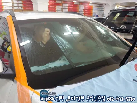 코나 인천 전면썬팅 추천 비금속 열차단필름으로 쭉~