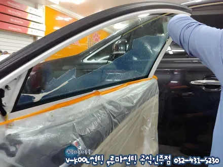 인천 신차썬팅도 재시공도 시인성좋은 루마썬팅!