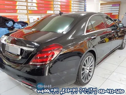 인천 수입차 벤츠s450 반사필름 브이쿨K 썬팅