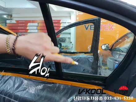 자동차썬팅가격 부담스럽다면 가성비좋은 루마아티젠으로