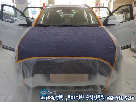 코나 인천 신차검수 도장불량 브이쿨 K 썬팅 시공