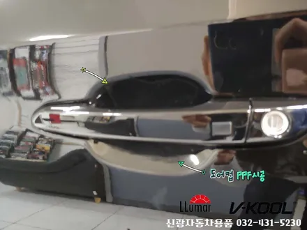 인천 브이쿨썬팅 NH필름 올뉴투싼 PPF,유리막코팅