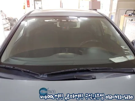 인천 썬팅 i30 앞유리 전면 썬팅 재시공 루마 아티젠