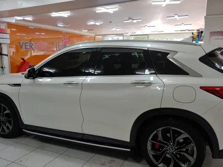 인천 인피니티 QX50 썬팅재시공 KCC필름 제거 후 루마 버텍스650