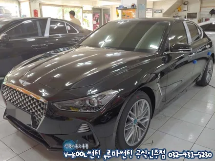 인천 신차검수 신차패키지 제네시스G70 브이쿨 PDI 썬팅