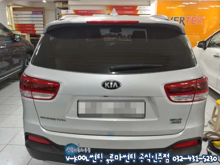올뉴쏘렌토 루마썬팅 아티젠 가격 대비 성능좋은 정품 썬팅재시공