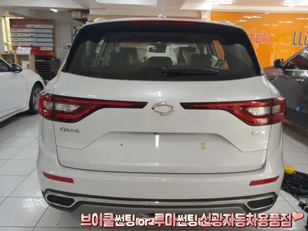 인천 더뉴QM6 브이쿨 K 썬팅 그린빛 은반사 필름