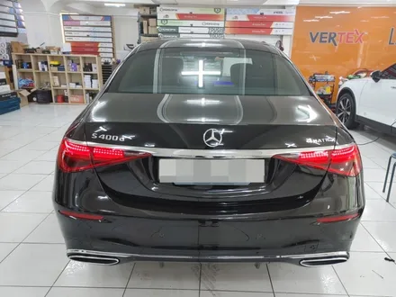 반사필름 루마 TNT 썬팅 시공한 벤츠 S400d (인천루마썬팅)