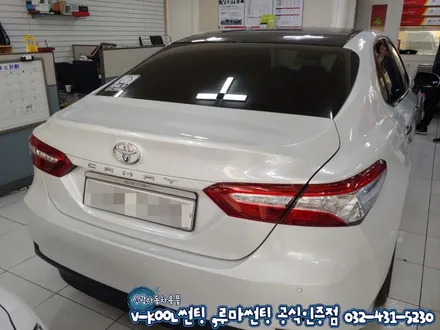 인천 전면썬팅 토요타캠리 루마 시러스75