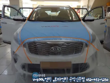 인천 쏘렌토 더 마스터 루마 꿀조합 래티튜드 아티젠 썬팅 시공