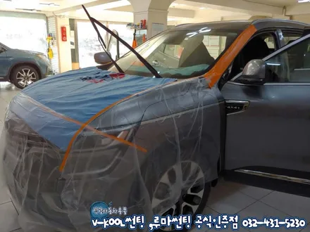 신차 QM6 루마 래티튜드 썬팅 블랙박스QXD1500
