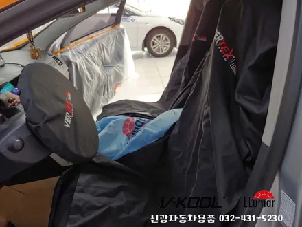 인천 sm5 루마 아티젠 썬팅 재시공