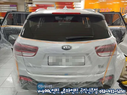 올뉴쏘렌토 루마썬팅 아티젠 가격 대비 성능좋은 정품 썬팅재시공