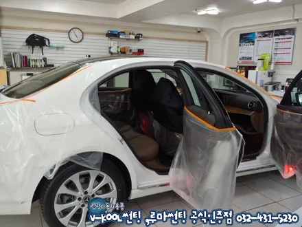 인천 수입차썬팅 벤츠E300 브이쿨썬팅+루마 버텍스500 시공