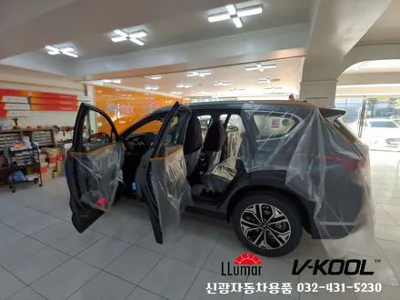 인천 브이쿨K 썬팅 아이나비Z300 장착 싼타페TM