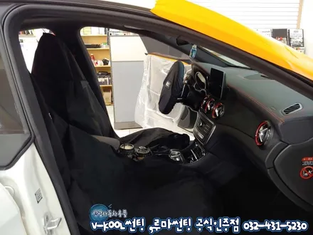 벤츠 CLA45AMG 인천 수입차썬팅 브이쿨K 썬팅재시공