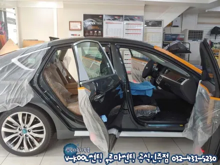인천 자동차썬팅 제네시스G80 브이쿨PDI 썬팅+블랙박스