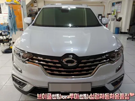 인천 더뉴QM6 브이쿨 K 썬팅 그린빛 은반사 필름
