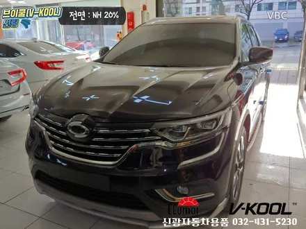 인천브이쿨 NH 썬팅 QM6 아메시스트블랙