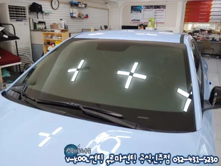 벨로스터N 인천 브이쿨 썬팅 전문점 열 반사필름 K 등급 시공
