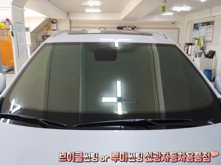 인천 더뉴QM6 브이쿨 K 썬팅 그린빛 은반사 필름