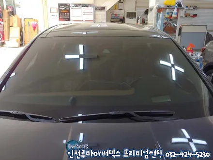 쏘나타DN8 썬팅 가격 착한 루마 아티젠 열차단썬팅 시공 (인천)