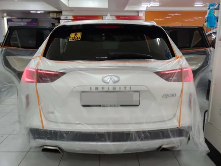 인천 인피니티 QX50 썬팅재시공 KCC필름 제거 후 루마 버텍스650