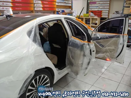인천 신차썬팅도 재시공도 시인성좋은 루마썬팅!