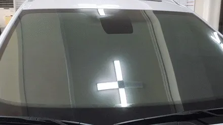 인천 더뉴QM6 브이쿨 K 썬팅 그린빛 은반사 필름
