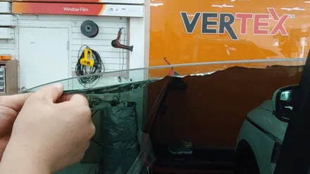 인천 인피니티 QX50 썬팅재시공 KCC필름 제거 후 루마 버텍스650