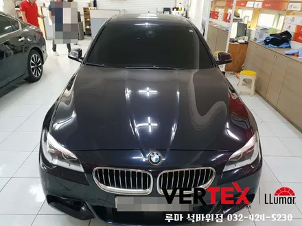 수입차썬팅 BMW 520d 전면 버텍스700 재시공