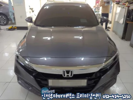 인천 차량용 공기청정기 아이퓨리엣지 혼다어코드 전방감지기 장착