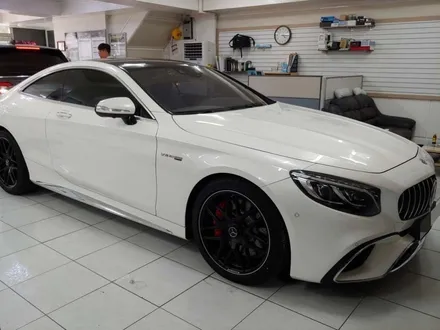 벤츠 AMG S63 썬팅 재시공 시인성좋은 루마 버텍스900 (인천)