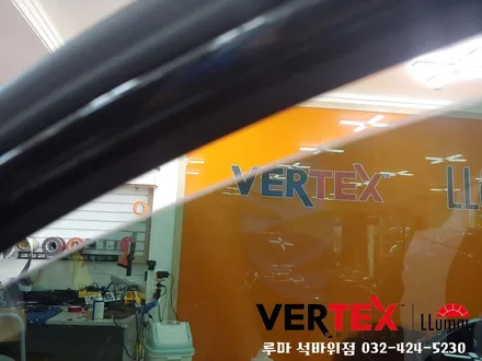 루마버텍스 700 제네시스G70 썬팅 시공