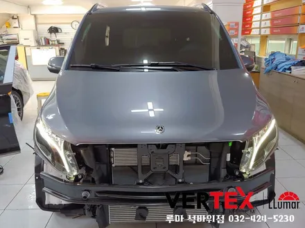 벤츠v클래스 v250 루마버텍스900/700/650 썬팅 시공