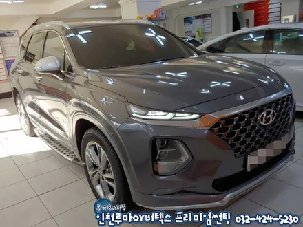 인천 신차썬팅 신차검수부터 블랙박스까지 패키지시공 싼타페TM