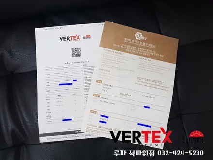 인천신차검수 제네시스G70 루마버텍스 썬팅시공
