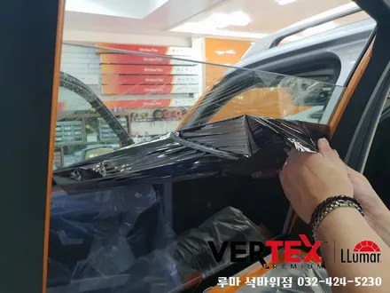 버텍스650 썬팅재시공 벤츠GLK220