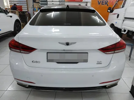 제네시스G80 기존 썬팅 제거 후 썬팅진하게 재작업 (인천)