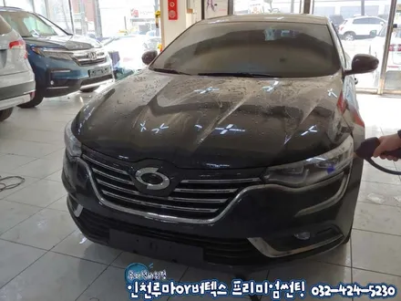 인천 부천 썬팅 sm6 신차썬팅 유리막코팅 시공