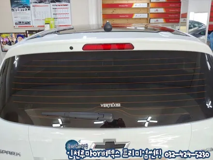 인천 자동차썬팅 더뉴스파크 버텍스700,500 블랙박스 LX2000
