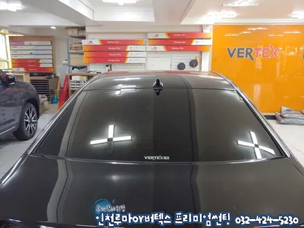 인천 썬팅재시공 에쿠스 루마썬팅 버텍스700/500