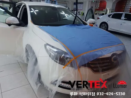 버텍스1100 초투명베이스필름으로 전면썬팅