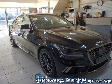 인천 루마 버텍스900 제네시스G80 신차썬팅