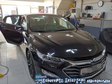 말리부 인천 신차검수 신차썬팅 루마 버텍스500 블랙메탈룩