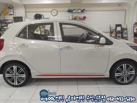 인천 올뉴모닝 신차 썬팅 루마 래티튜드 ,아티젠